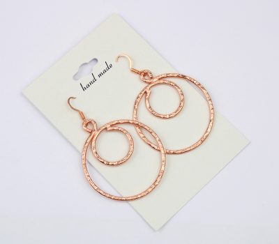 Copper Earrings - Design 7