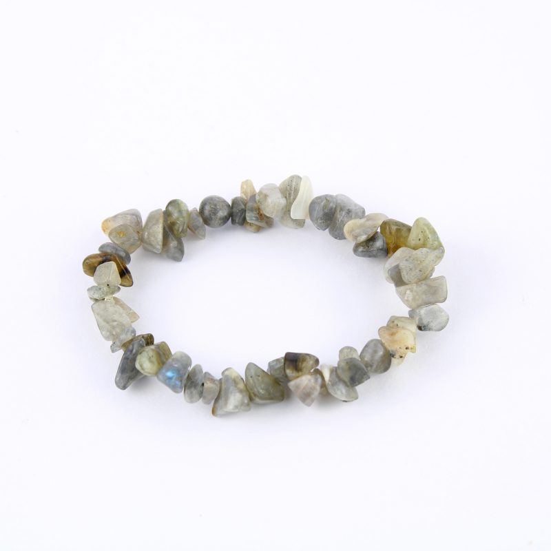 Large Bead Labradorite Bracelet - Protection & Intuition - Minera Emporium  Crystal & Mineral Shop