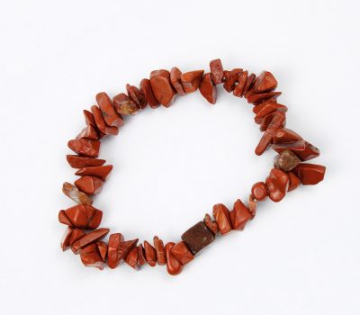 Red Jasper Crystal Chip Bracelet