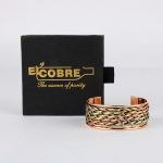 Pure Copper Light Weight Bracelet With Gift Box (Design 61)