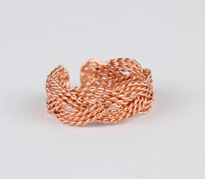 Pure Copper Ring (Design 17)