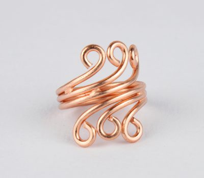 Pure Copper Ring (Design 18)