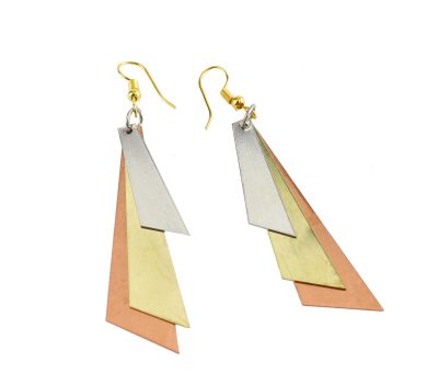 Copper Earrings - Design 10