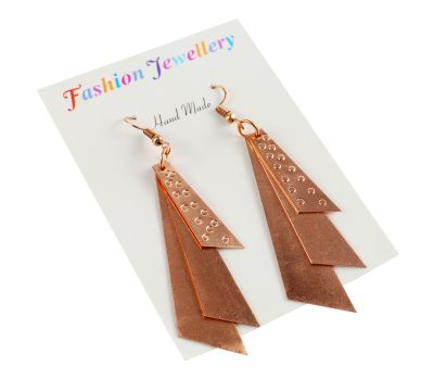 Copper Earrings - Design 11
