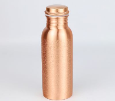 El'Cobre Blossom Etching Copper Bottle 700ML 