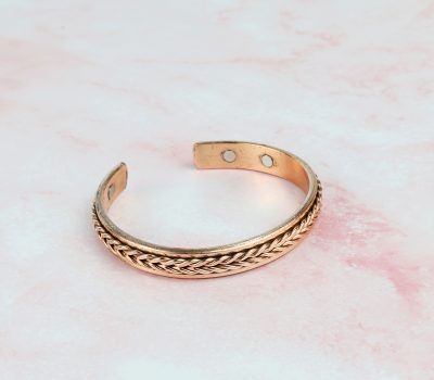 Copper Bracelet With Gift Box (Design 67)