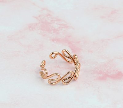 Pure Copper Ring (Design 22)