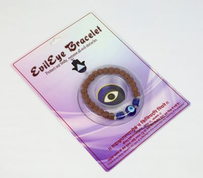 Rudraksha Evil Eye Bracelet