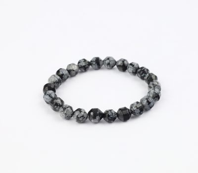 Snowflake Obsidian Satellite Cut