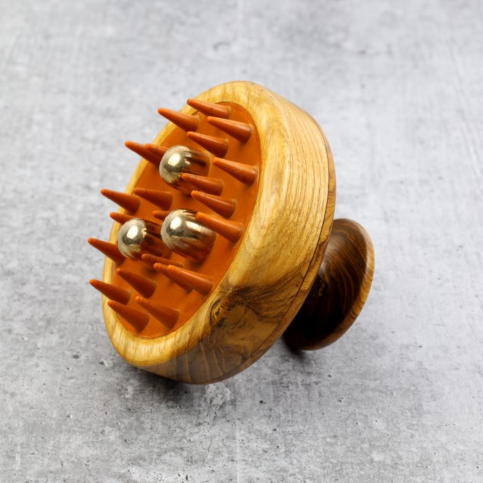 Kansa Silicon Scalp Massager