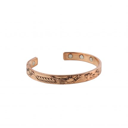 Copper Bracelet With Gift Box (Design 74)