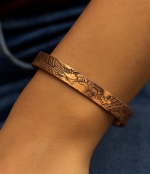 Copper Bracelet With Gift Box (Design 74)