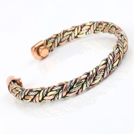Copper Bracelet With Gift Box (Design 77)