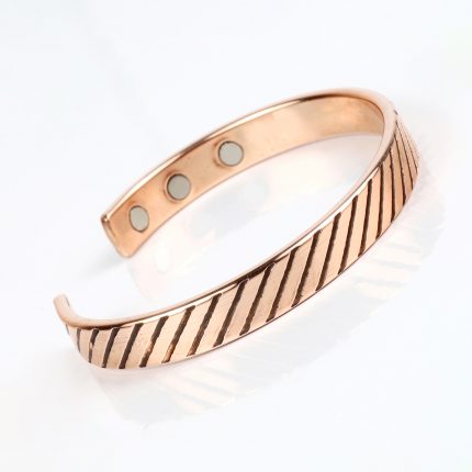 Copper Bracelet With Gift Box (Design 78)